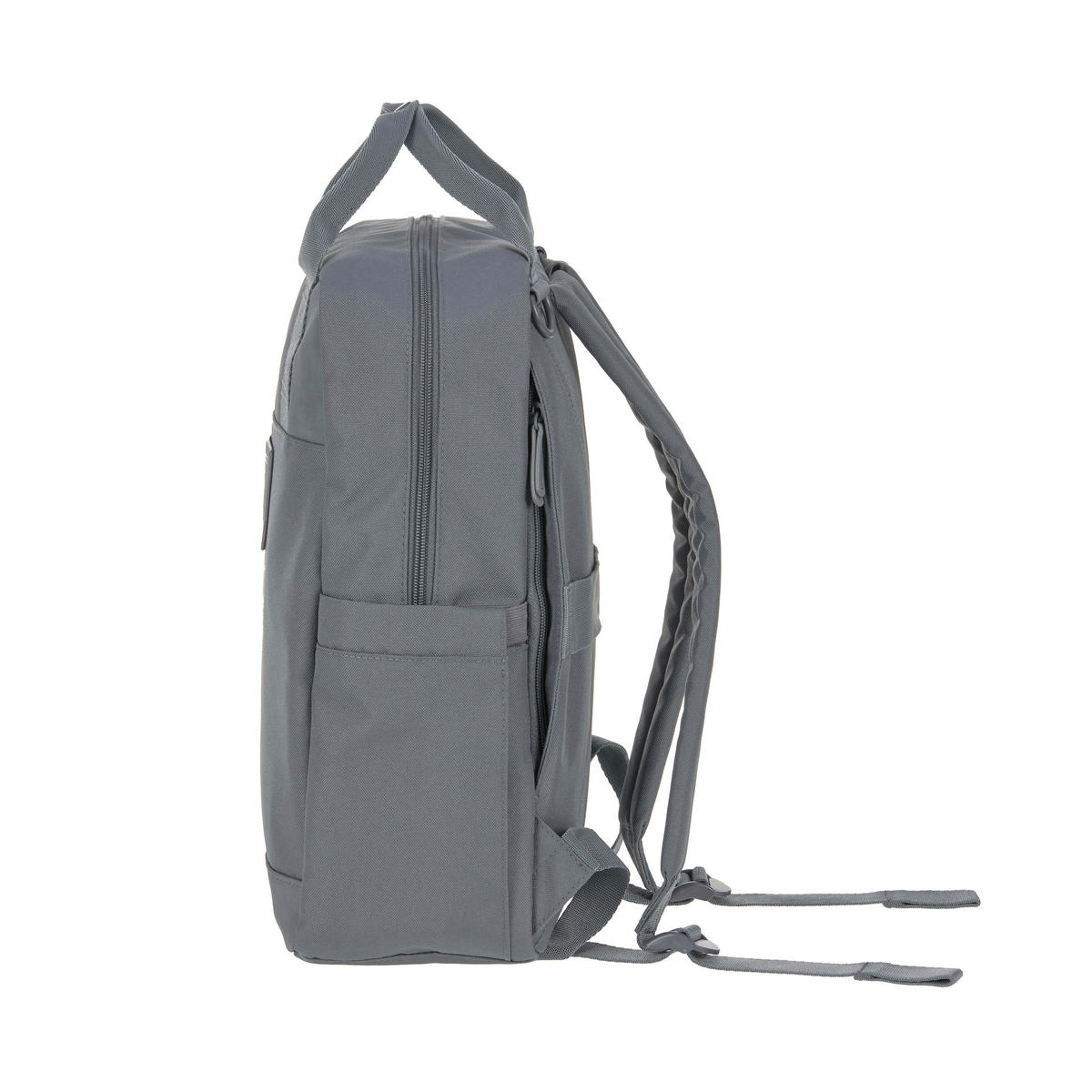 WICKELRUCKSACK  - Anthrazit, Basics, Textil (28,5/14/38cm) - Lässig