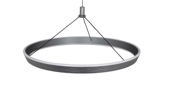 LED-HÄNGELEUCHTE 60/150 cm  - Grau, LIFESTYLE, Metall (60/150cm) - Ambiente