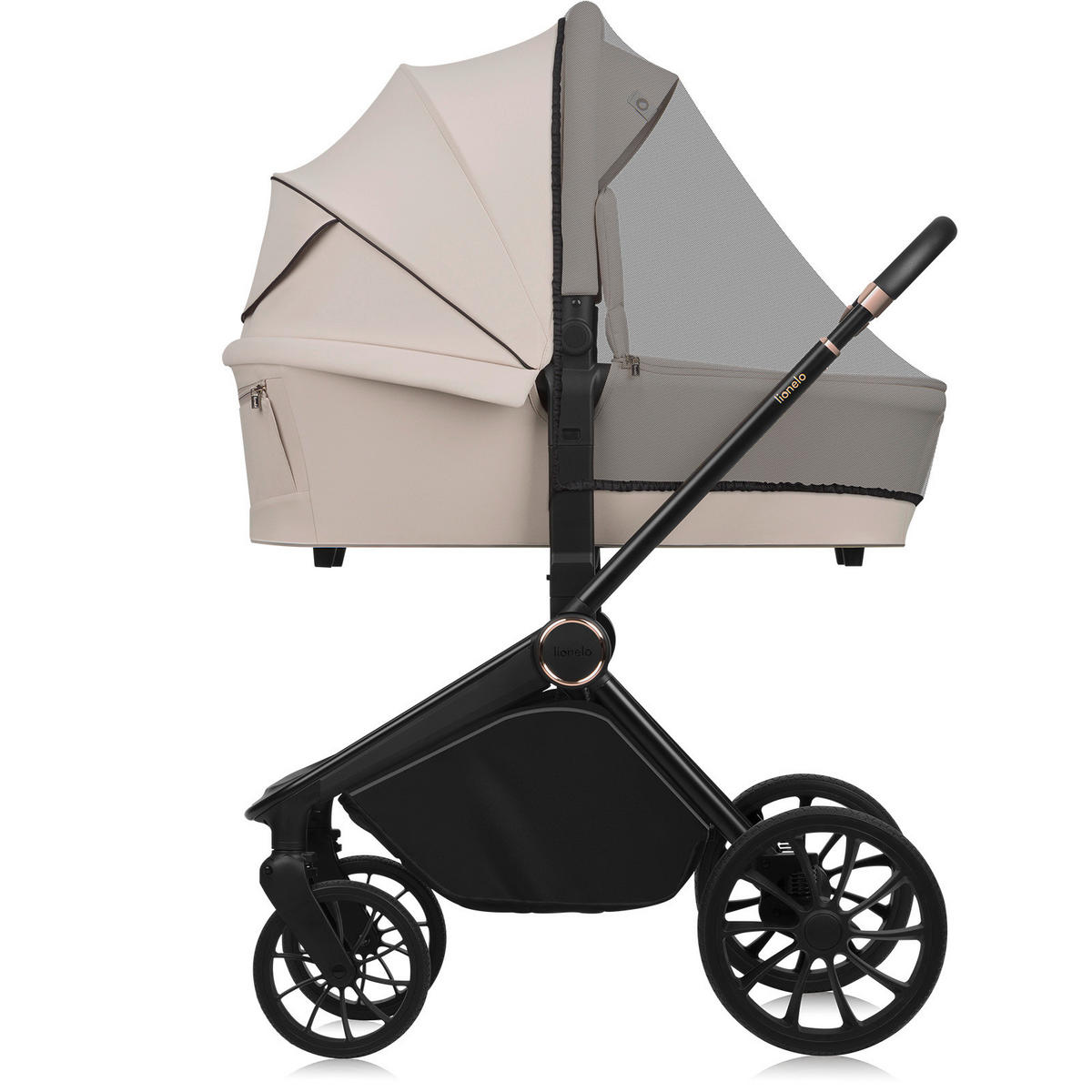 KINDERWAGENSET  Mika Plus 2in1  Beige Sand  - Beige, Basics (93/62/110cm) - Lionelo