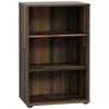 REGAL  Dunkelbraun, Graubraun  - Dunkelbraun/Graubraun, Design, Holzwerkstoff (54/85,5cm)