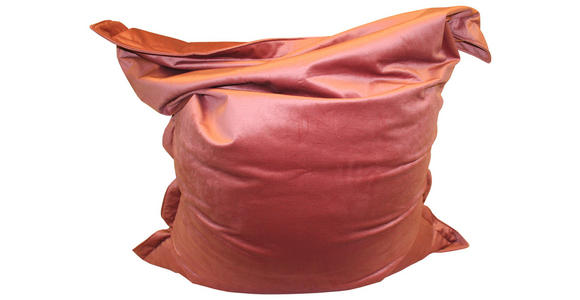 SITZSACK Samt Altrosa 380 L  - Altrosa, Design, Textil (180/140/14cm) - Carryhome