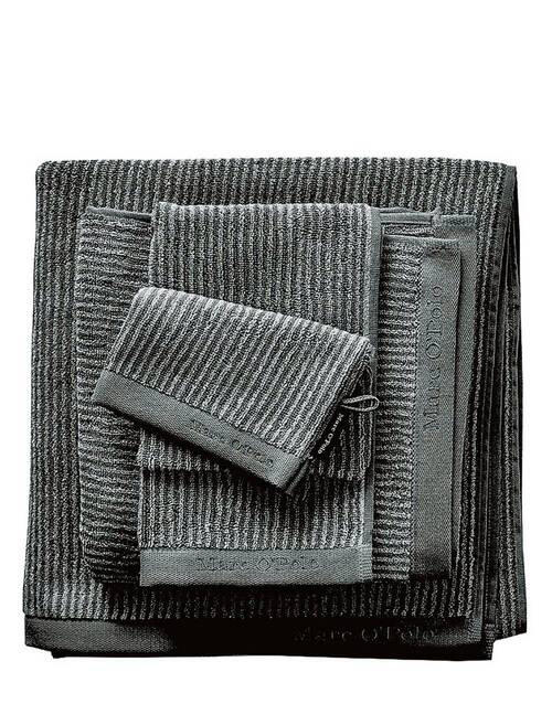 RUČNIK 50/100 cm , antracit  TIMELESS TONE  - antracit, Design, tekstil (50/100cm) - Marc O'Polo