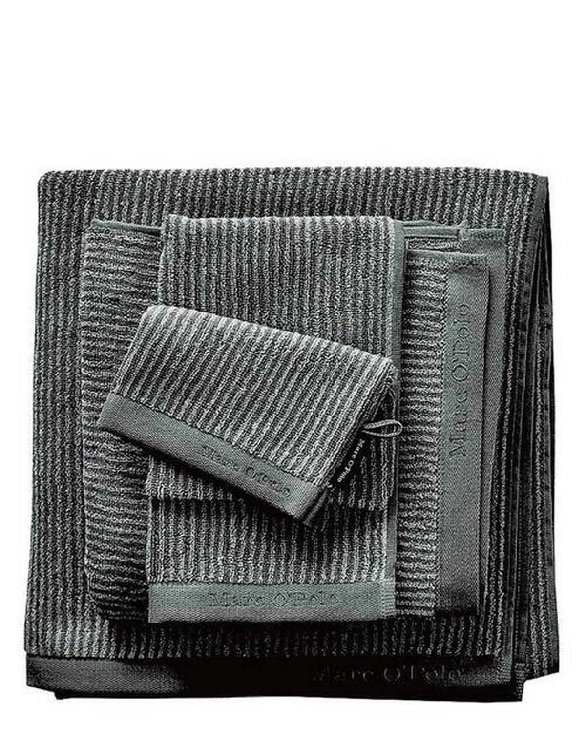 RUČNIK 50/100 cm , antracit  TIMELESS TONE  - antracit, Design, tekstil (50/100cm) - Marc O'Polo