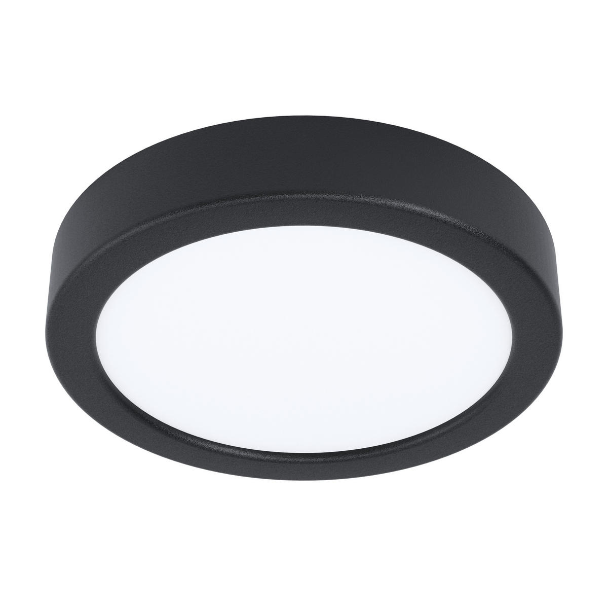 LED SVJETILJKA STROPNA Fueva 5  - bijela/crna, Basics, metal/plastika (16/2,8cm)