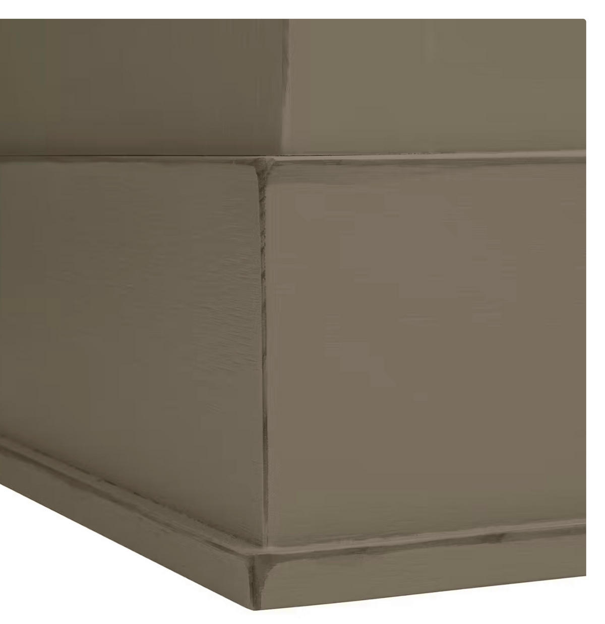 HIGHBOARD UrbanClass  in 190,5/219,5/49 cm  - Creme/Grau, LIFESTYLE, Glas/Holz (190,5/219,5/49cm) - Livetastic