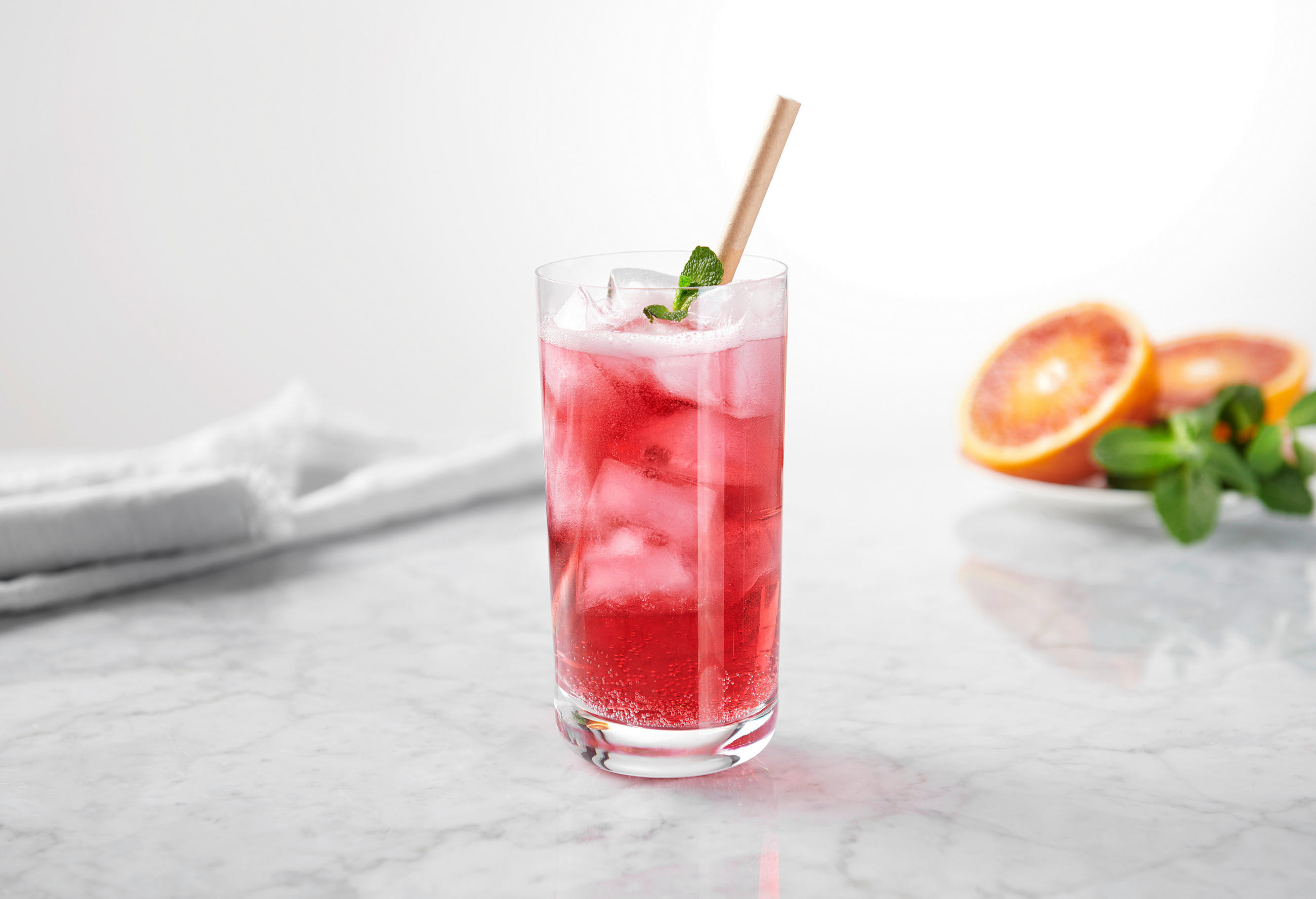 LONGDRINKGLAS  - Transparent, Basics, Glas (0,4l) - Novel