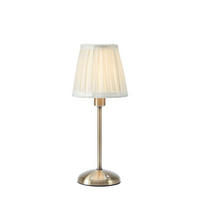 PORTABEL LAMPA Anno 14/35/14 cm   - beige/mässingsfärgad, Basics, metall/plast (14/35/14cm) - Markslöjd