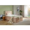 BOXBETT 120/200 cm  in Hellbraun  - Hellbraun, KONVENTIONELL, Textil (120/200cm) - Boxxx