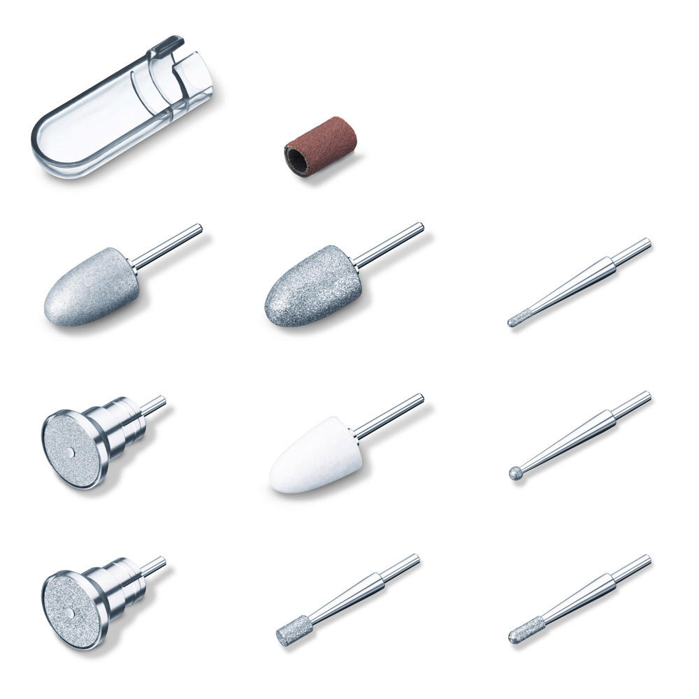 MANIKÜRESET - Edelstahlfarben, Basics, Metall (3/7,6/11,5cm) - Beurer