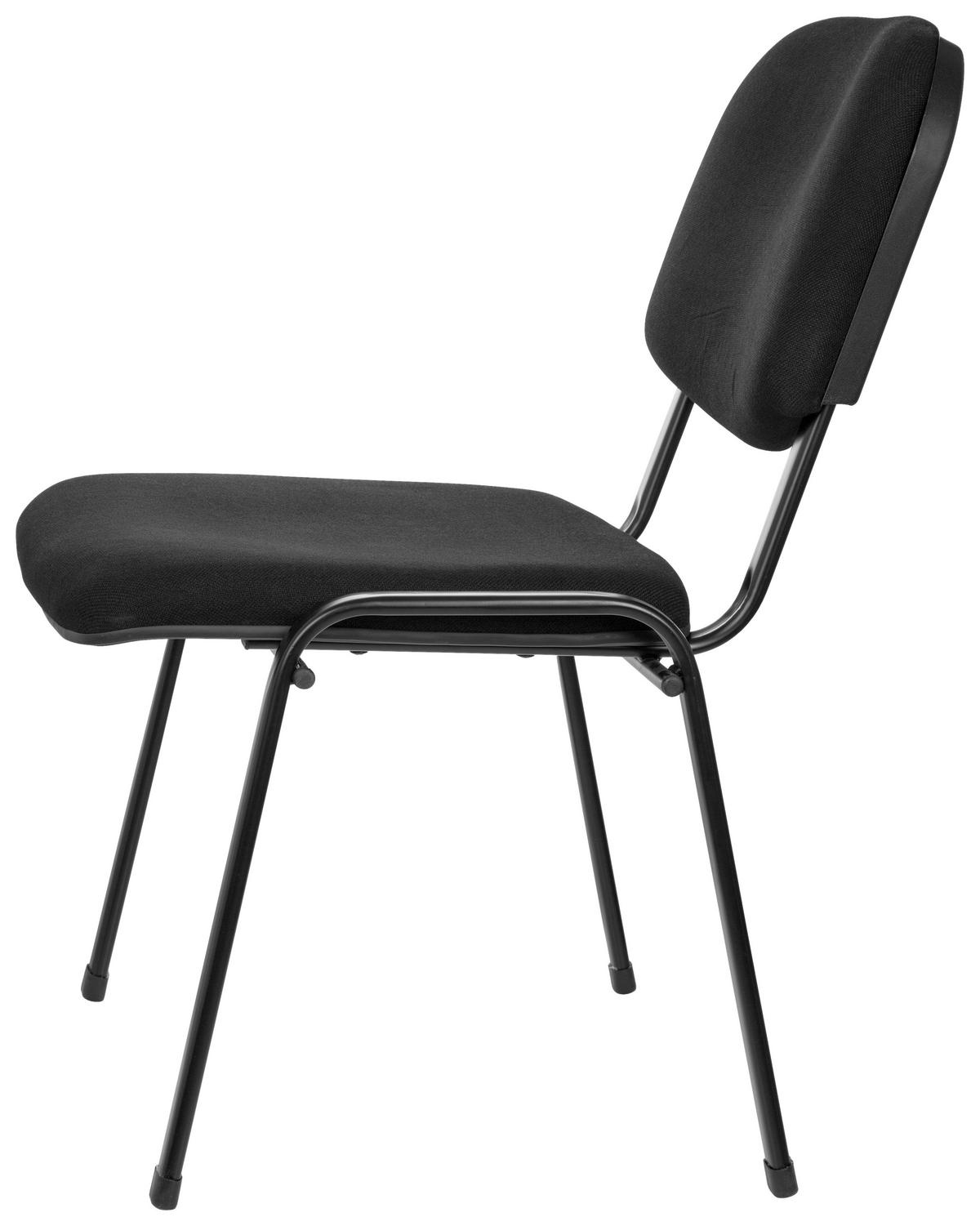 KONFERENČNÍ ŽIDLE - černá, Basics, kov/textil (60/87/55cm) - MID.YOU