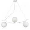 HÄNGELEUCHTE 73/15/90 cm  - Weiß, Design, Kunststoff/Metall (73/15/90cm)