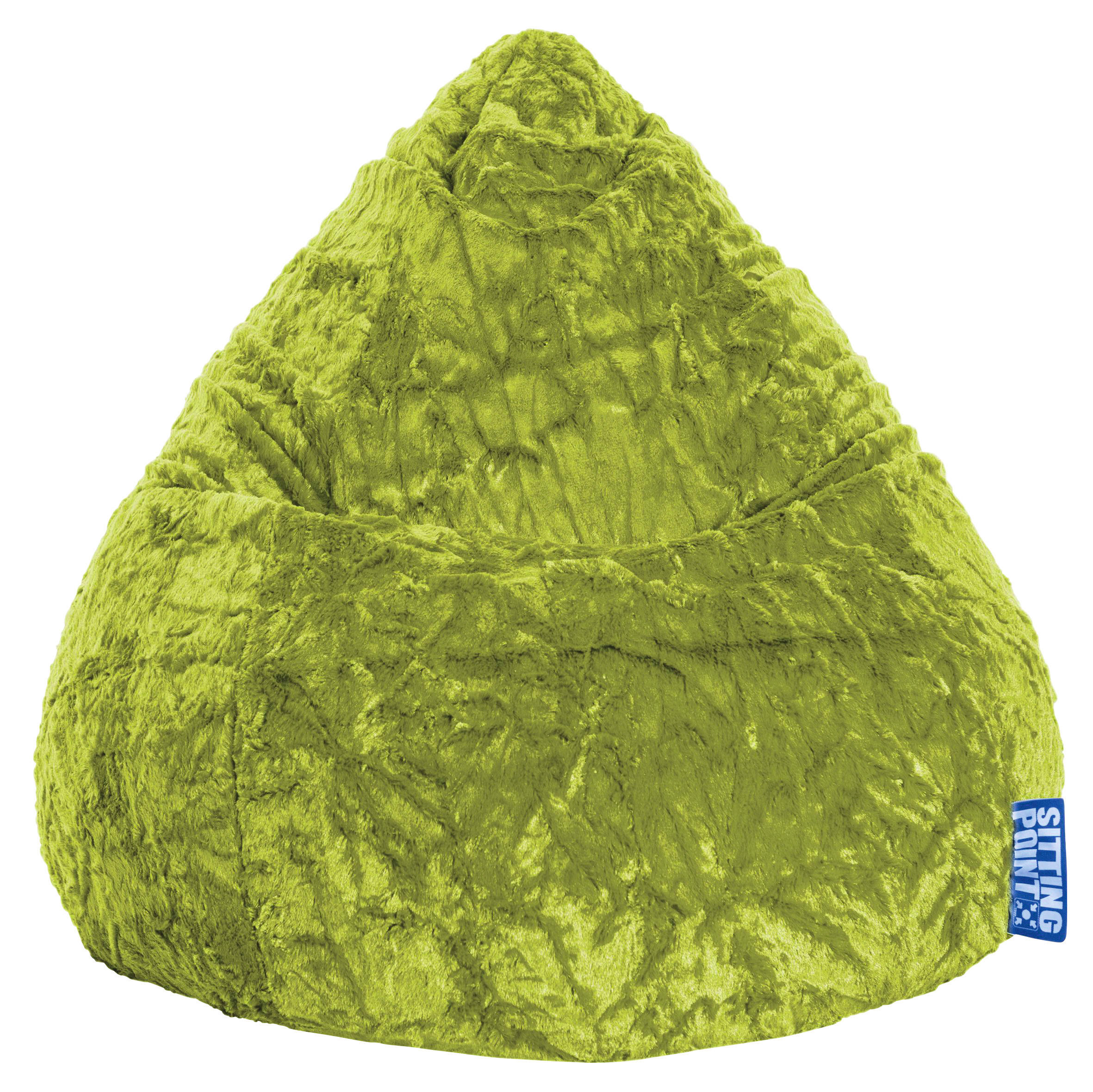 SITZSACK 220 l  - Grün, Textil (70/110/70cm)