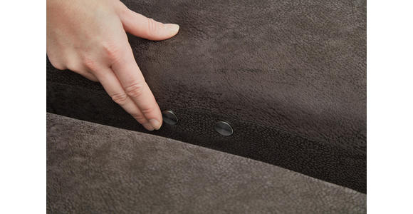 WOHNLANDSCHAFT in Textil Blau - Blau/Alufarben, Design, Textil/Metall (275/242cm) - Dieter Knoll