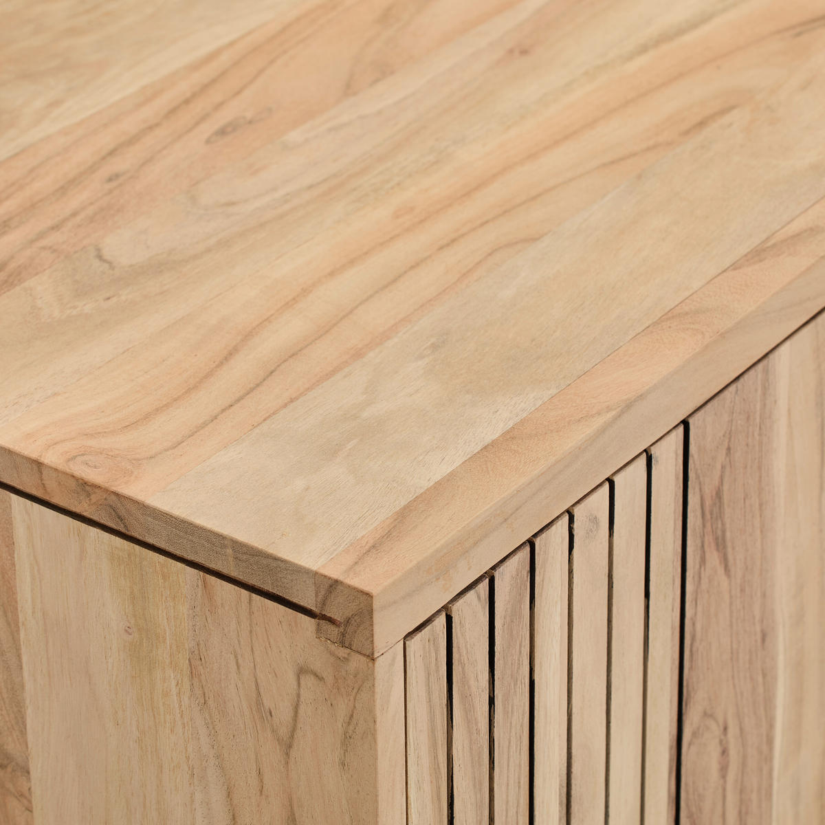 SIDEBOARD  160/80/42 cm 3 Schublade(n)  - Schwarz/Naturfarben, Design, Holz/Metall (160/80/42cm) - Livetastic