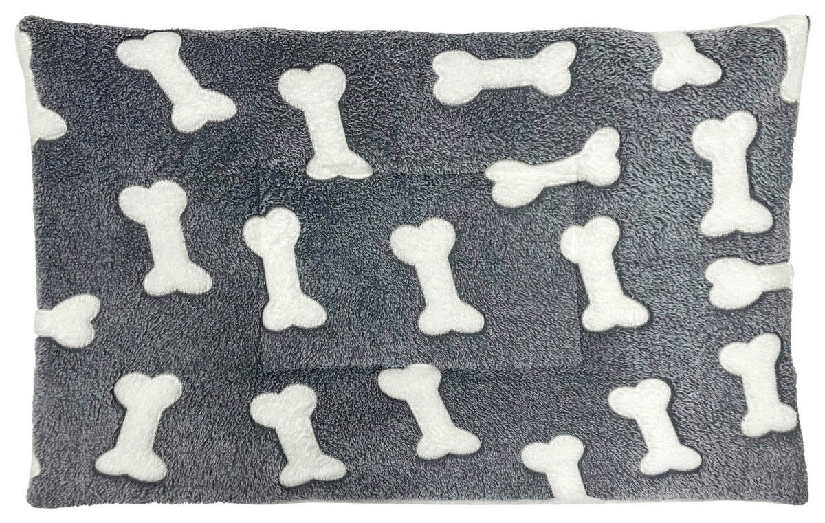 KUTYAFEKHELY  - szürke, Basics, textil (50/70cm) - Esposa