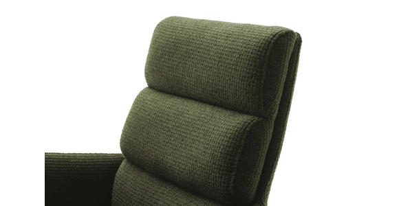 BARHOCKER in Metall, Textil Edelstahlfarben, Olivgrün - Edelstahlfarben/Olivgrün, Design, Textil/Metall (54/84/52cm) - Dieter Knoll