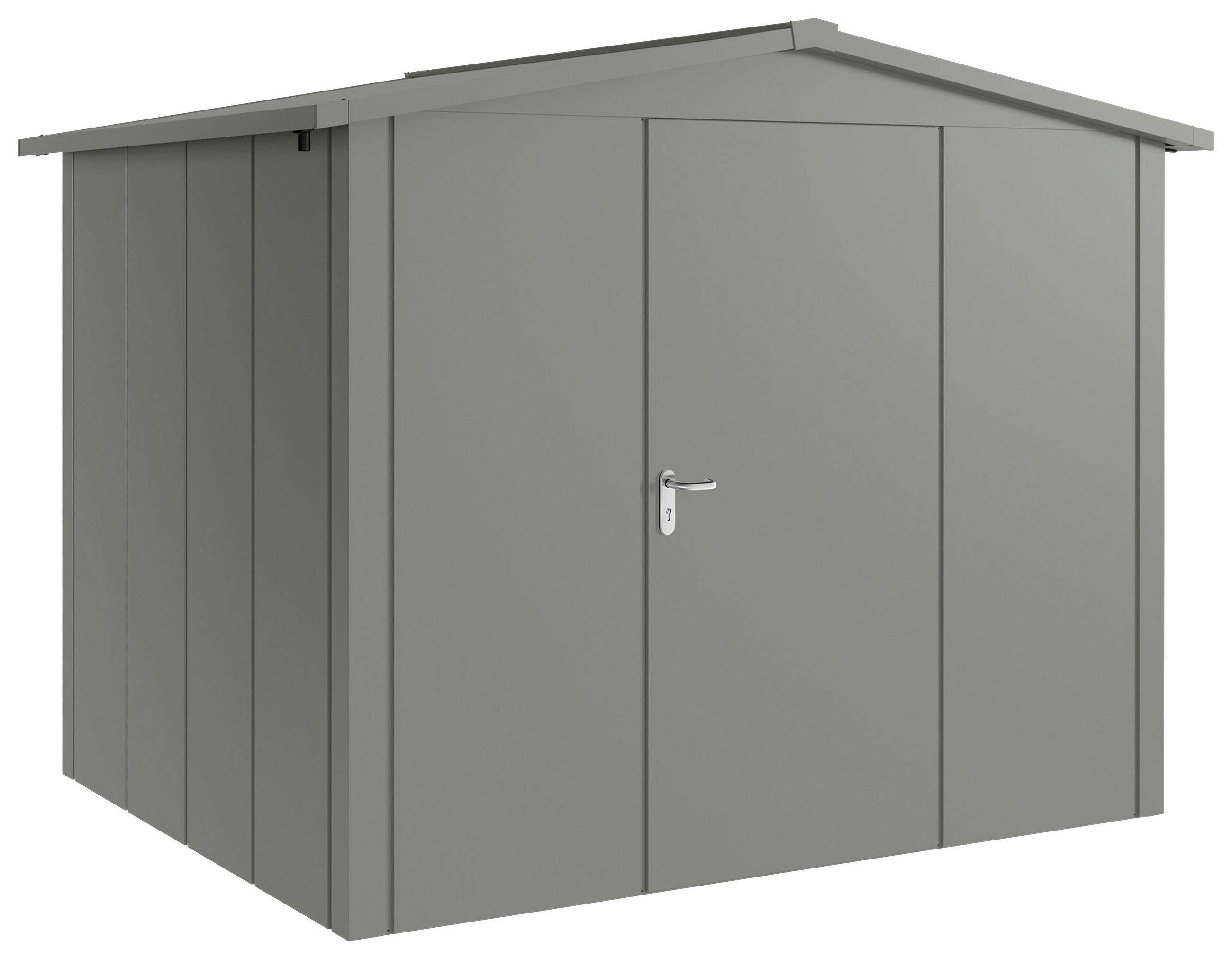 GERÄTEHAUS 285/227/229 cm  - Alufarben, Basics, Metall (285/227/229cm) - Hörmann