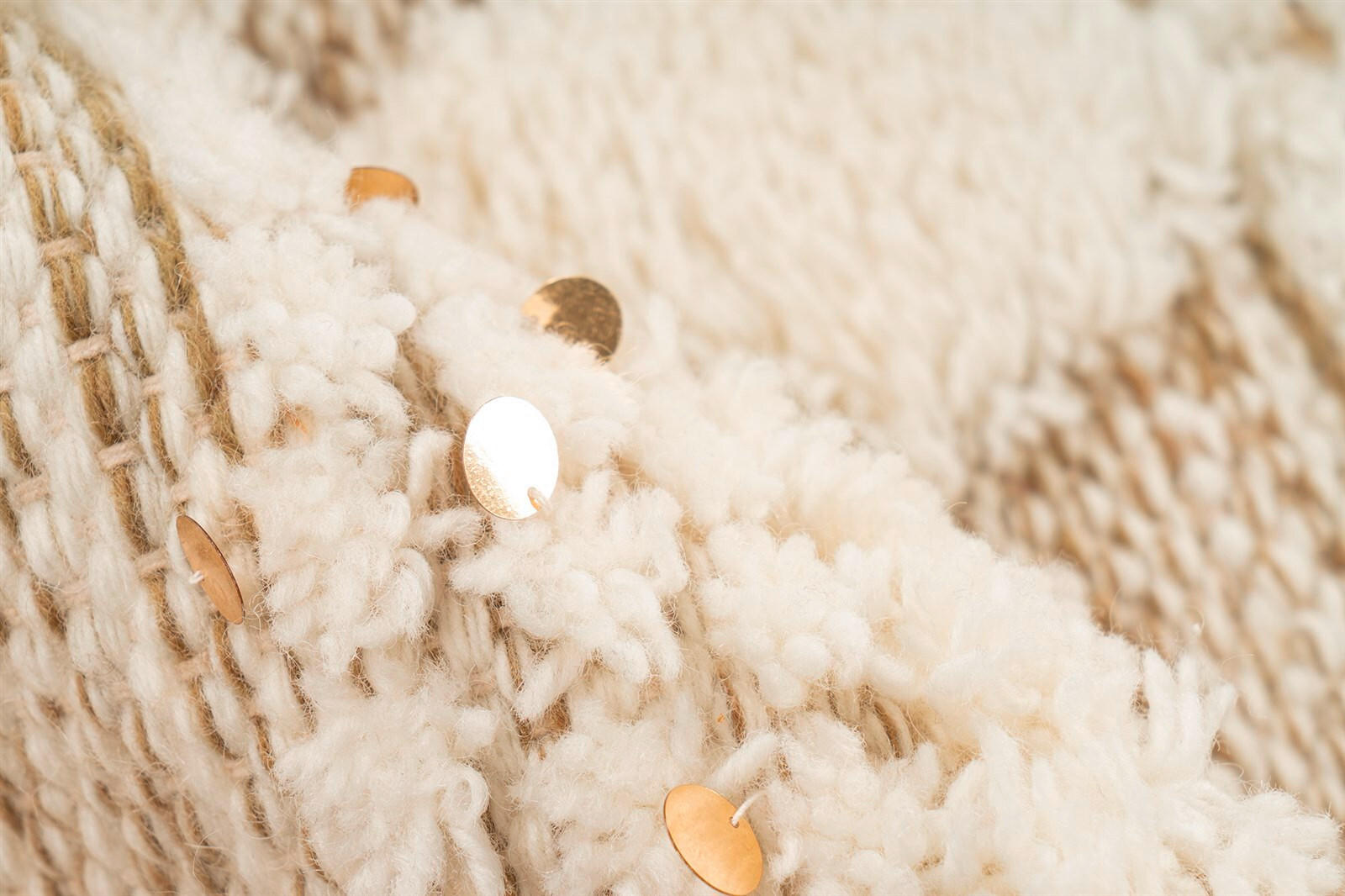 Thumbnail - Xxxl Teppich Bohist 425 Creme / Khaki, Mehrfarbig, Textil, Boho, rechteckig, 200x290 cm, pflegeleicht, Teppiche & Böden,...
