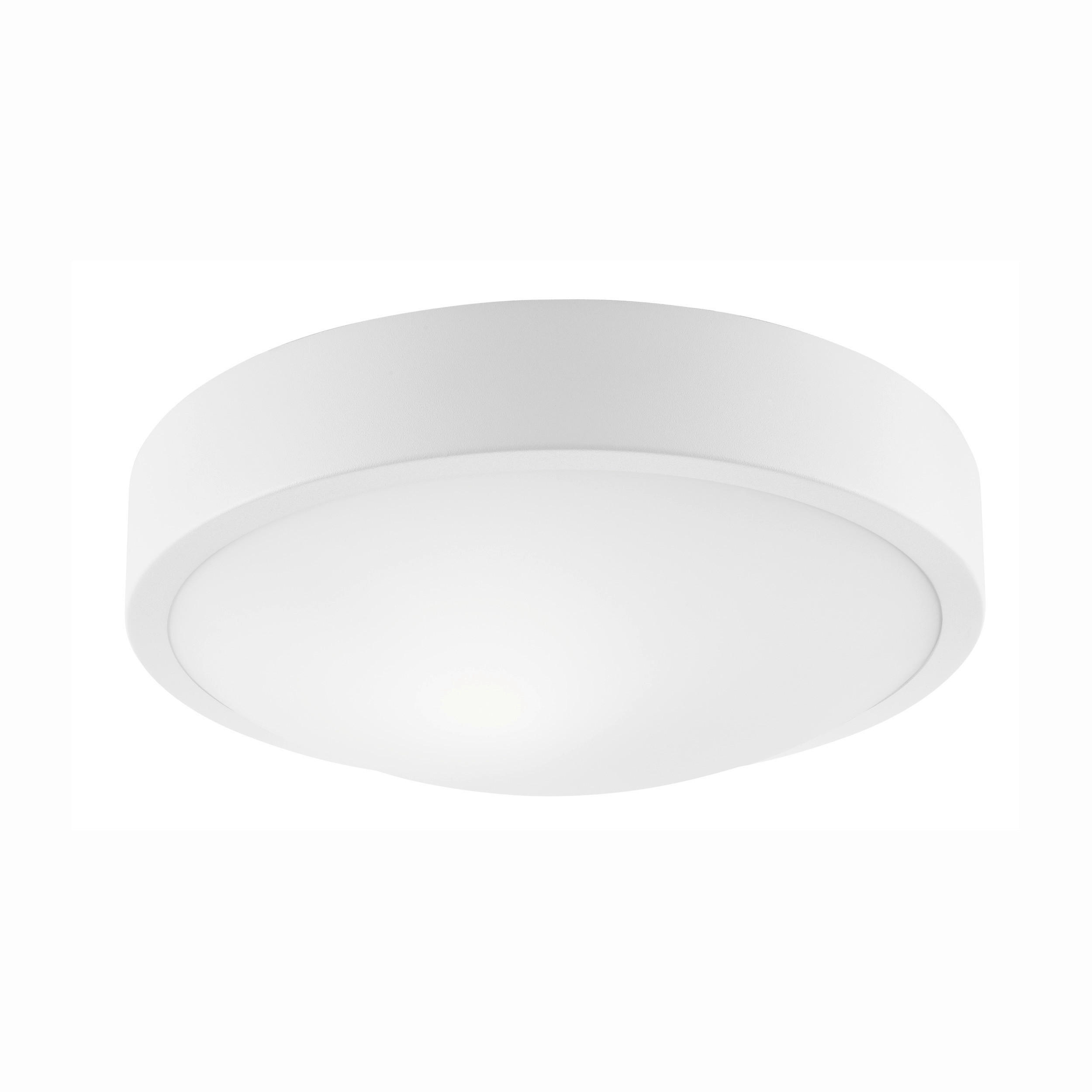 DECKENLEUCHTE JONAS 8/26/8 cm   - Weiß Hochglanz, KONVENTIONELL, Glas/Metall (8/26/8cm)
