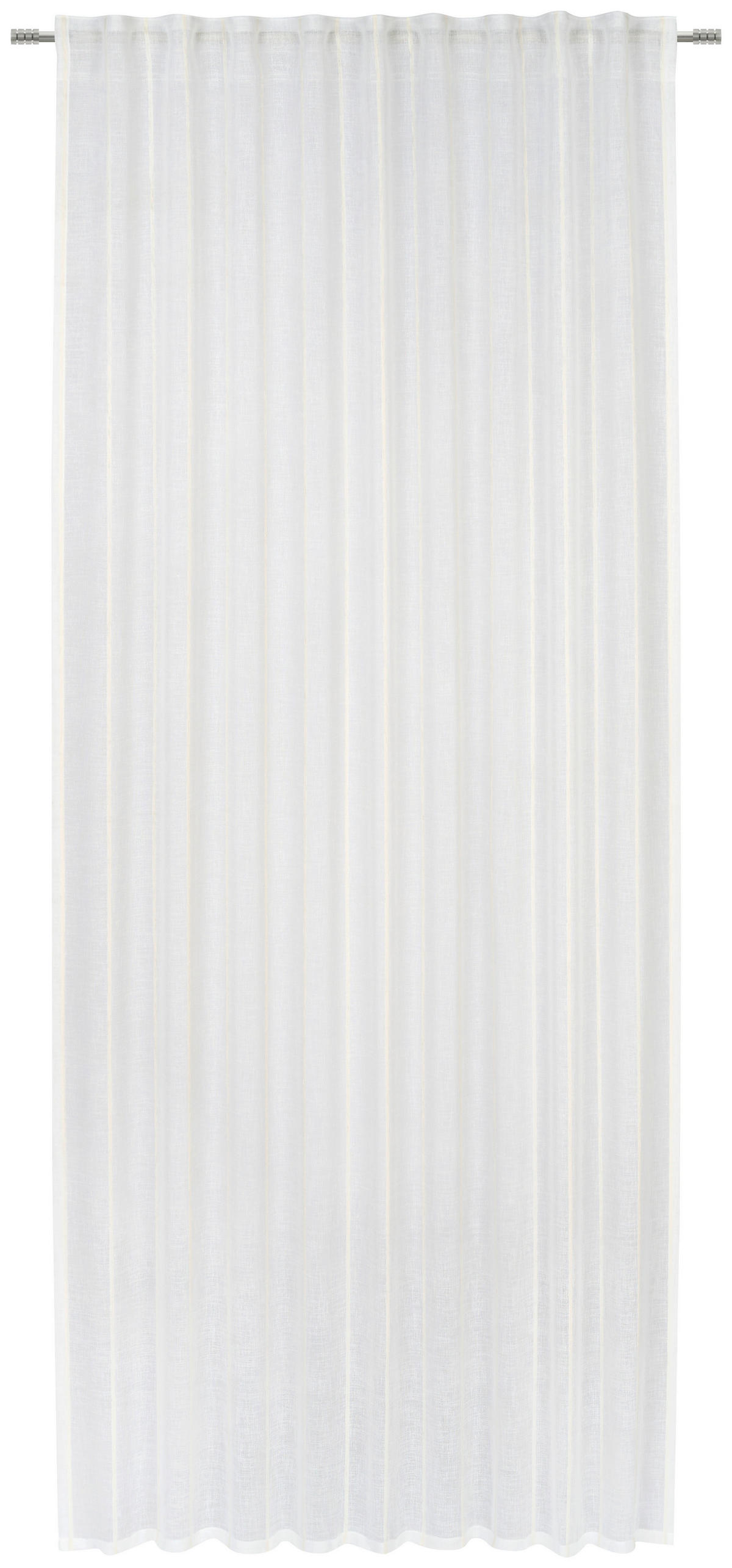 HOTOVÝ ZÁVĚS, poloprůhledné, 140/245 cm - béžová, Trend, textil (140/245cm) - Esposa