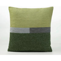DEKORAČNÍ POLŠTÁŘ 50/50 cm - tmavě zelená, Basics, textil (50/50cm) - Novel