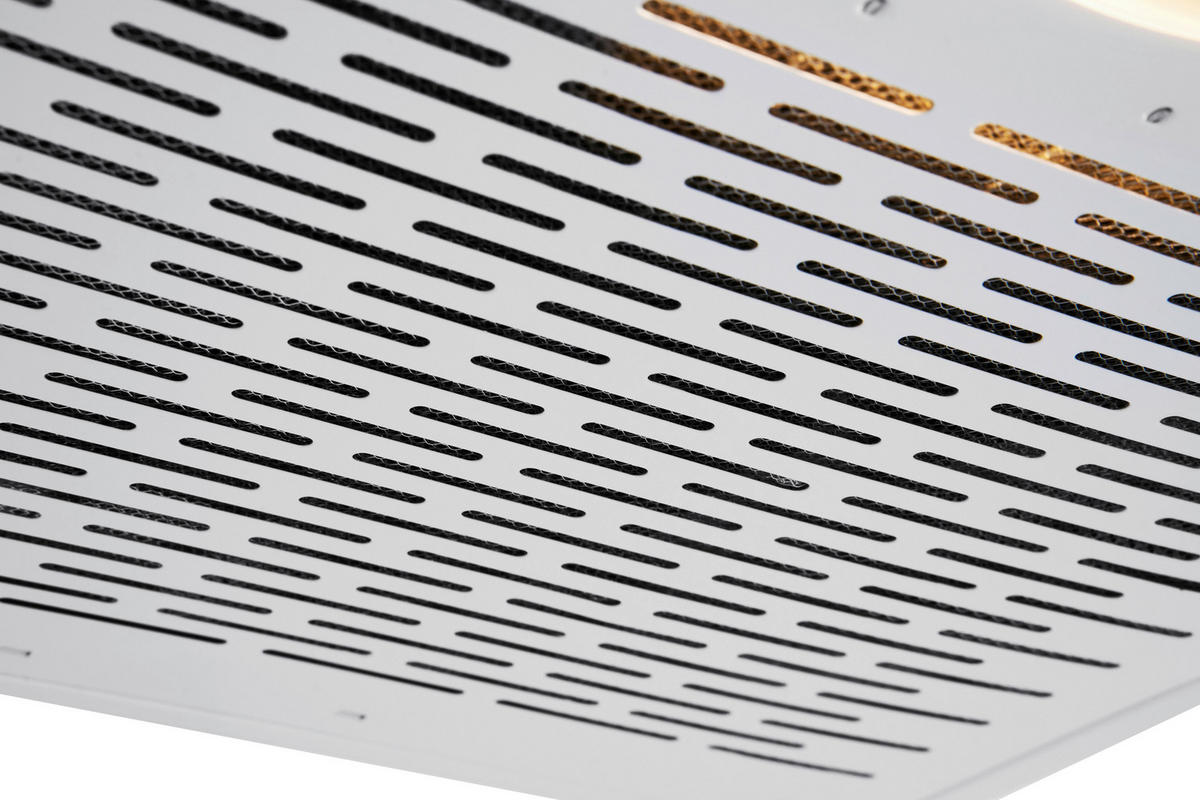 FLÄKTKÅPA DH520WL  - vit, Trend, metall (50/7,6/47cm) - Respekta