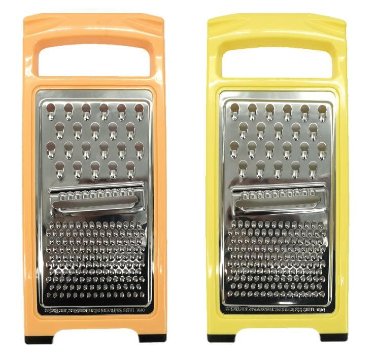 VEČNAMENSKI STRGALNIK      25/11 cm               - rumena/siva, Basics, kovina/umetna masa (25/11cm) - Fackelmann