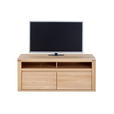 LOWBOARD  in 134,4/56,8/50 cm  - Alteiche/Grau, KONVENTIONELL, Holz/Holzwerkstoff (134,4/56,8/50cm) - Voleo