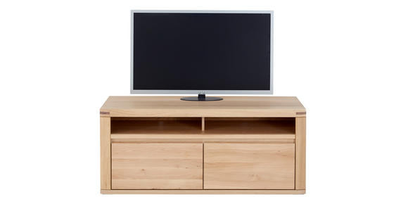 LOWBOARD in 134,4/56,8/50 cm - Alteiche/Grau, KONVENTIONELL, Holz/Holzwerkstoff (134,4/56,8/50cm) - Voleo