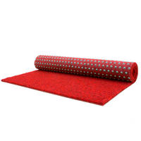 RASENTEPPICH - Rot, Basics, Textil (200/100cm)