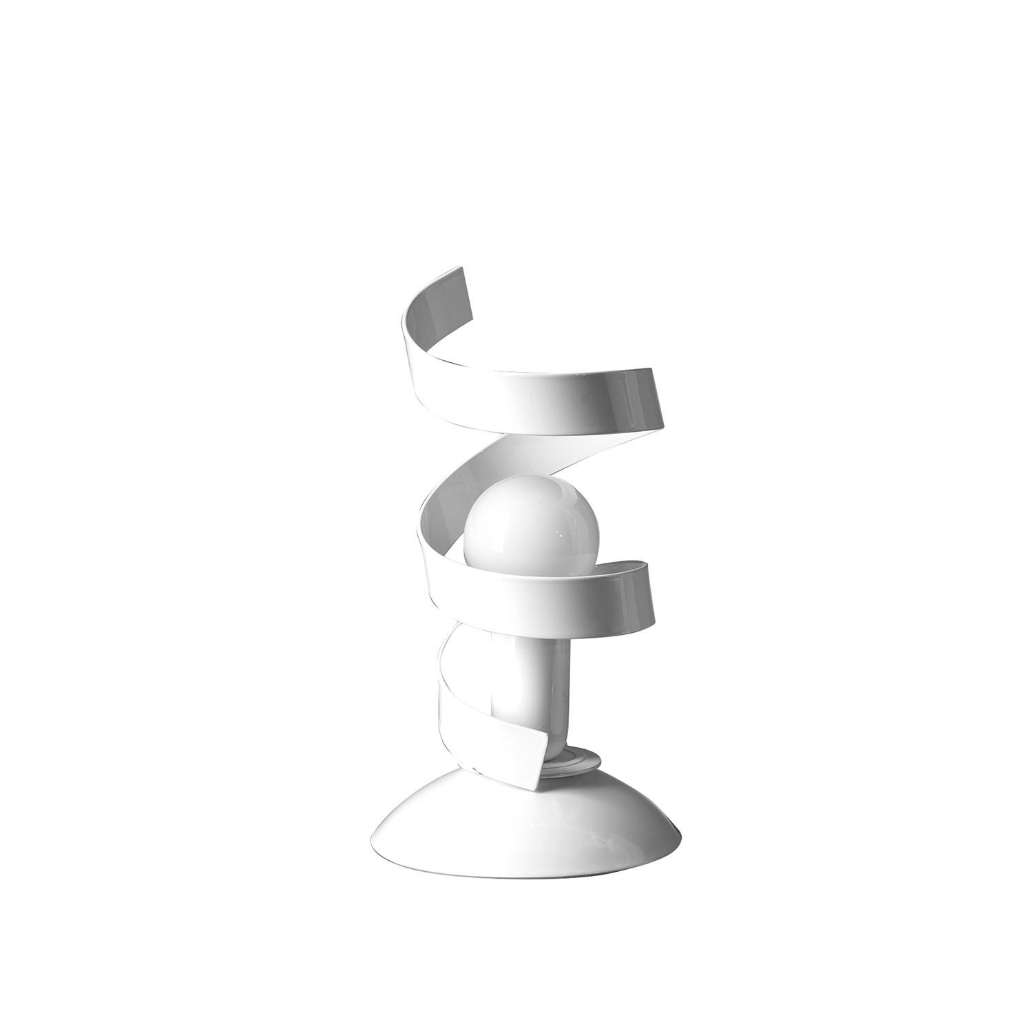 TISCHLEUCHTE 12/25 cm   - Weiß, Design, Metall (12/25cm)