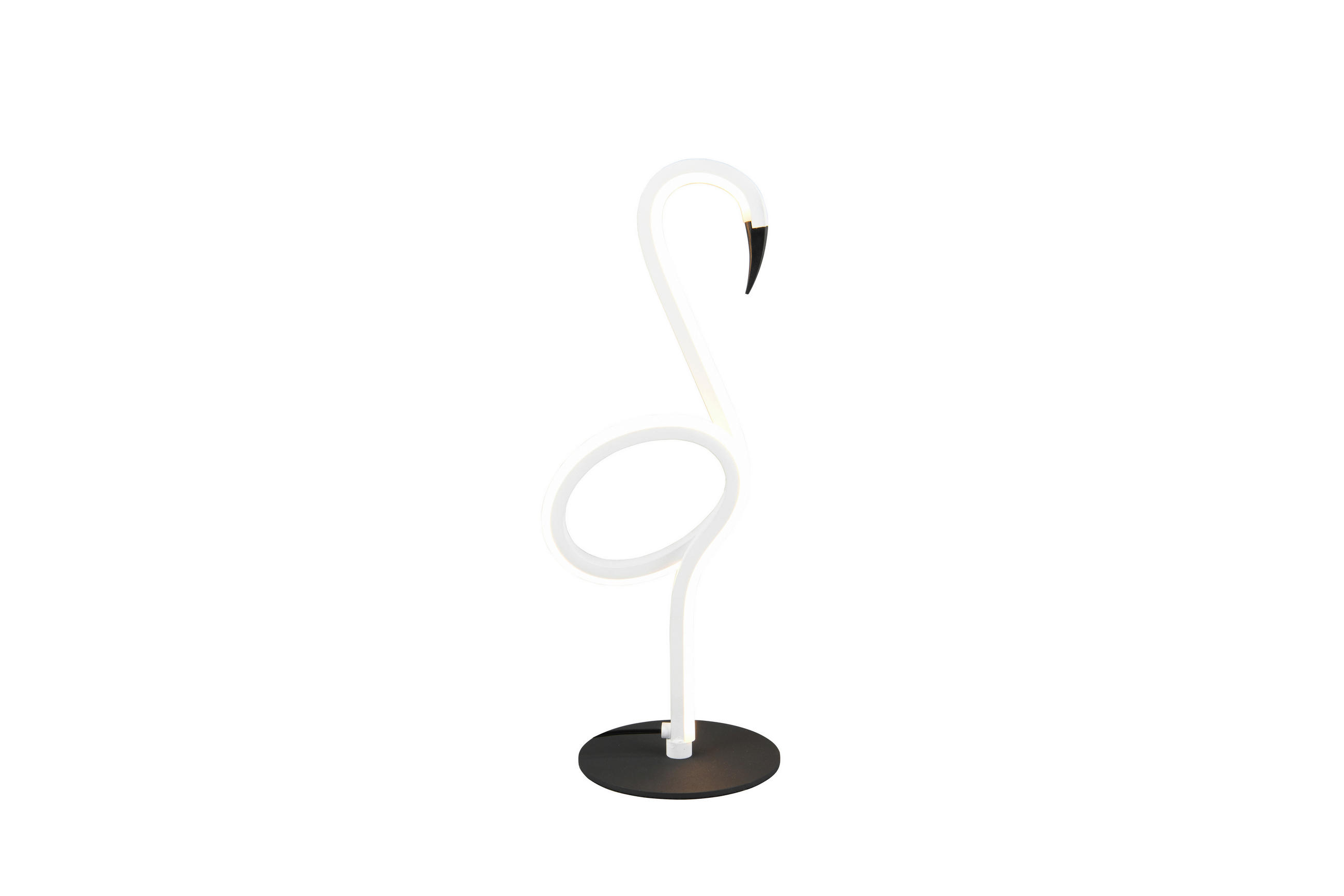 LED BORDSLAMPA - vit/svart, Design, metall (14,5/12/35cm) - Trio Leuchten