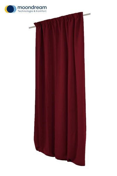 VERDUNKELUNGSVORHANG Verdunkelung  - Rot, Design, Textil (145/260cm)