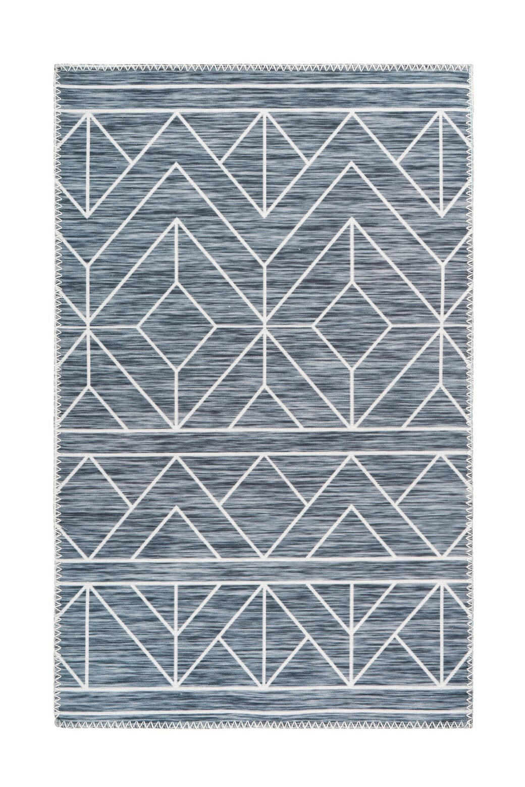 FLACHWEBETEPPICH 120/180 cm Anthrazit  - Anthrazit, Basics, Textil (120/180cm) - Novel