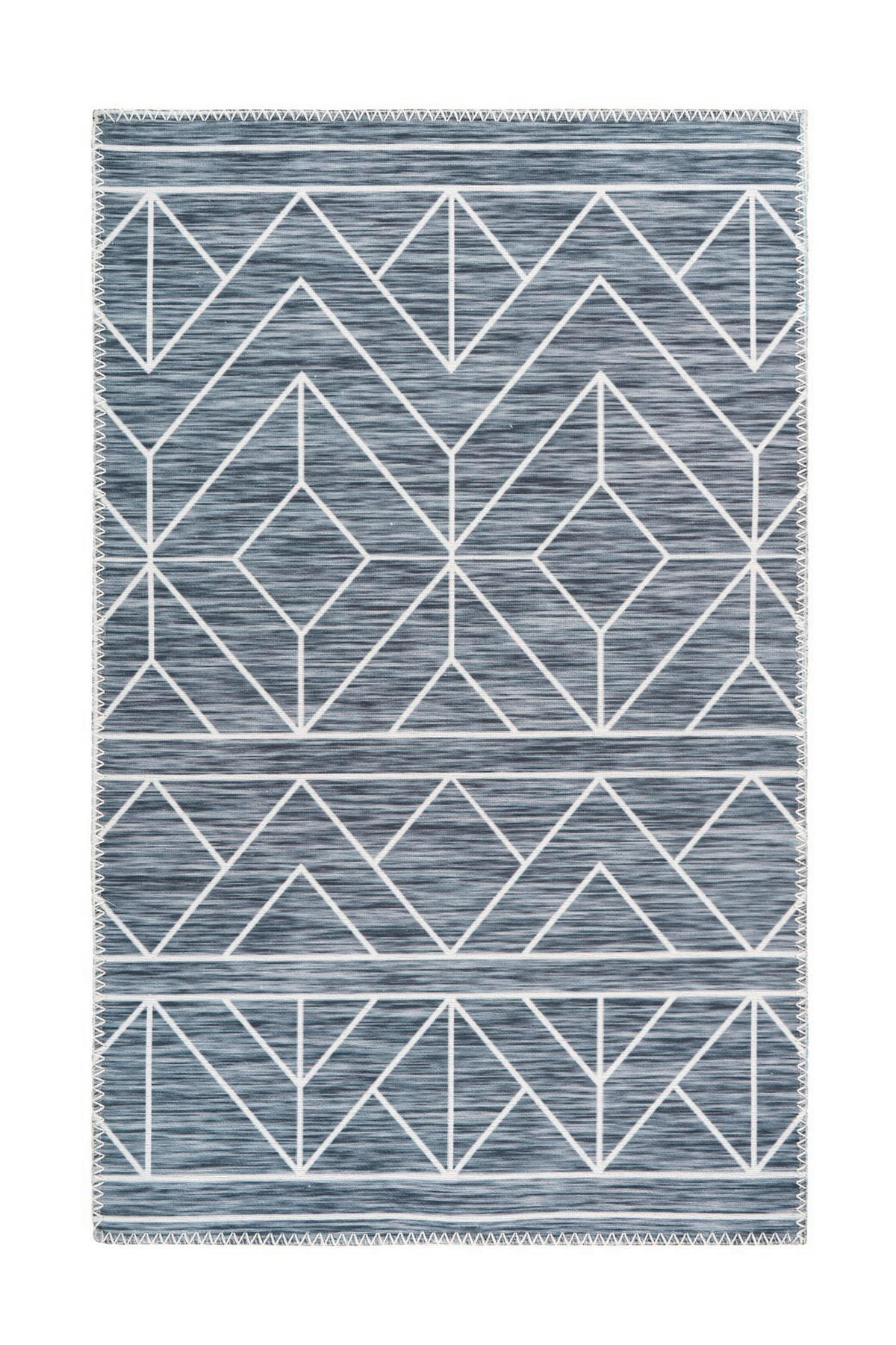 FLACHWEBETEPPICH 120/180 cm Anthrazit  - Anthrazit, Basics, Textil (120/180cm) - Novel