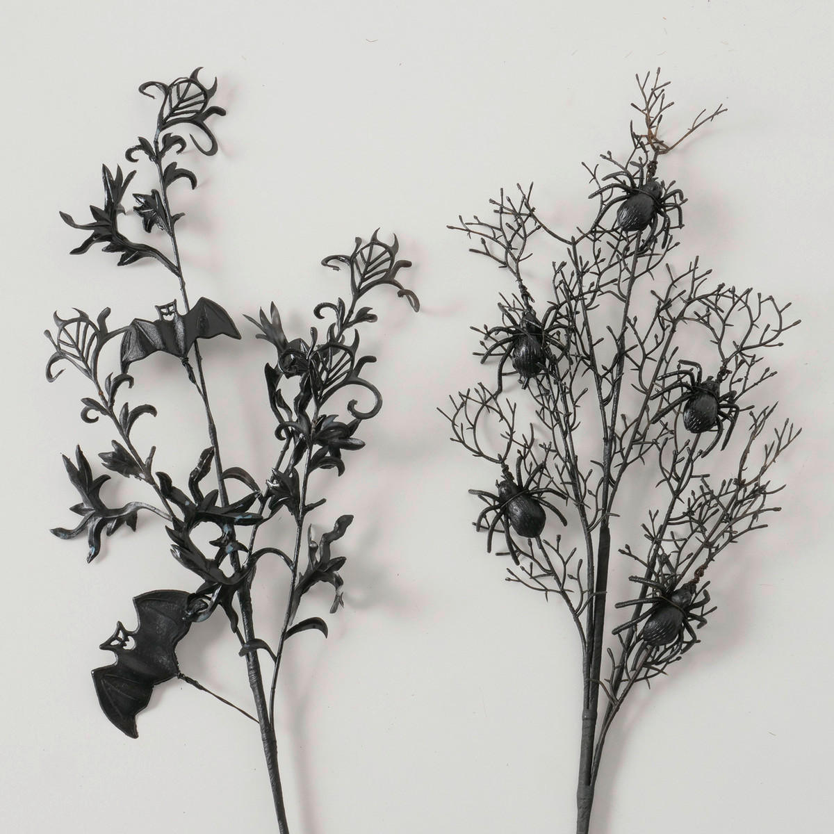 DEKORAČNÍ ROSTLINA  - černá, Basics, plast (79/22/5cm)