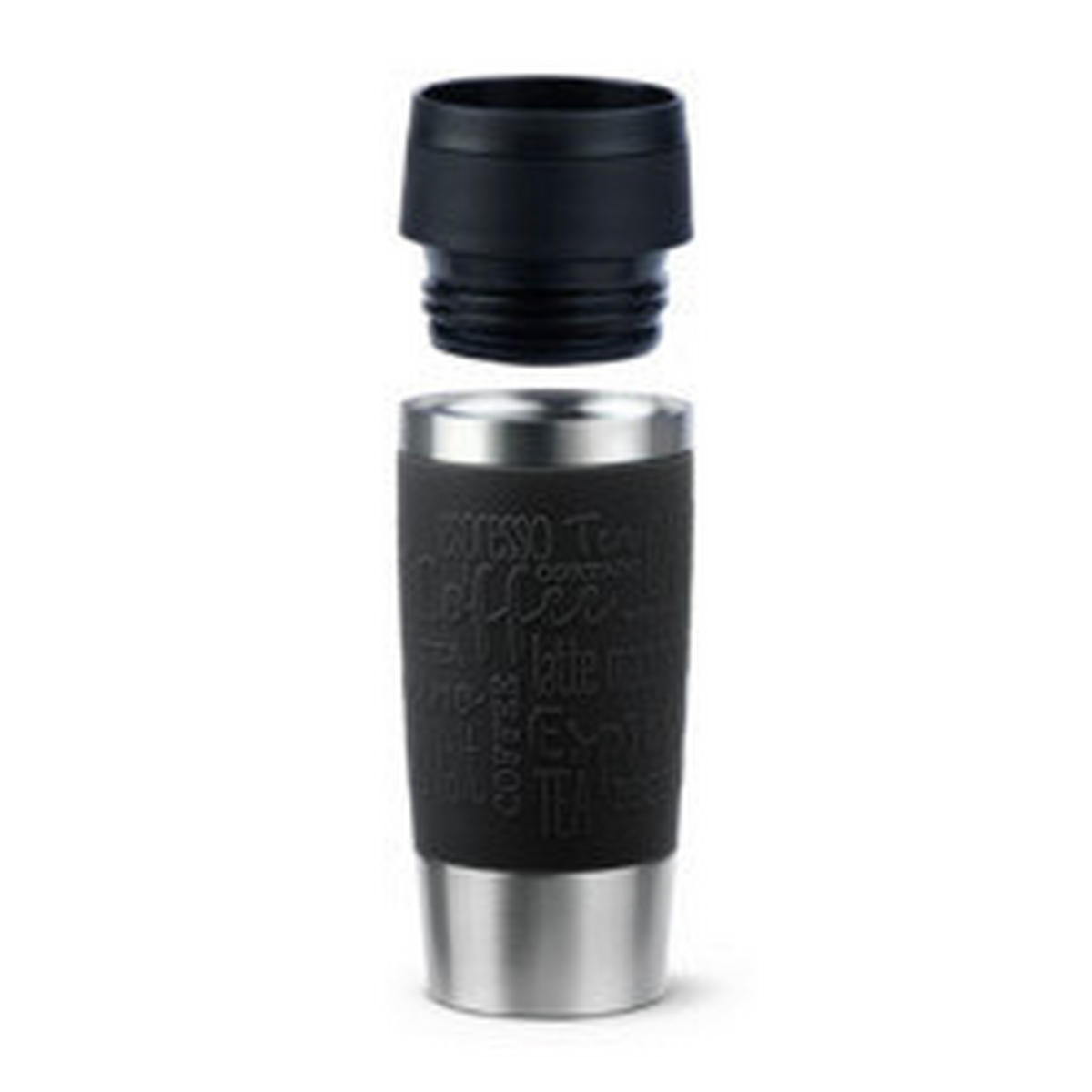 THERMOBECHER TRAVEL MUG 0,36 L  - Basics, Kunststoff/Metall (0,36l) - Emsa
