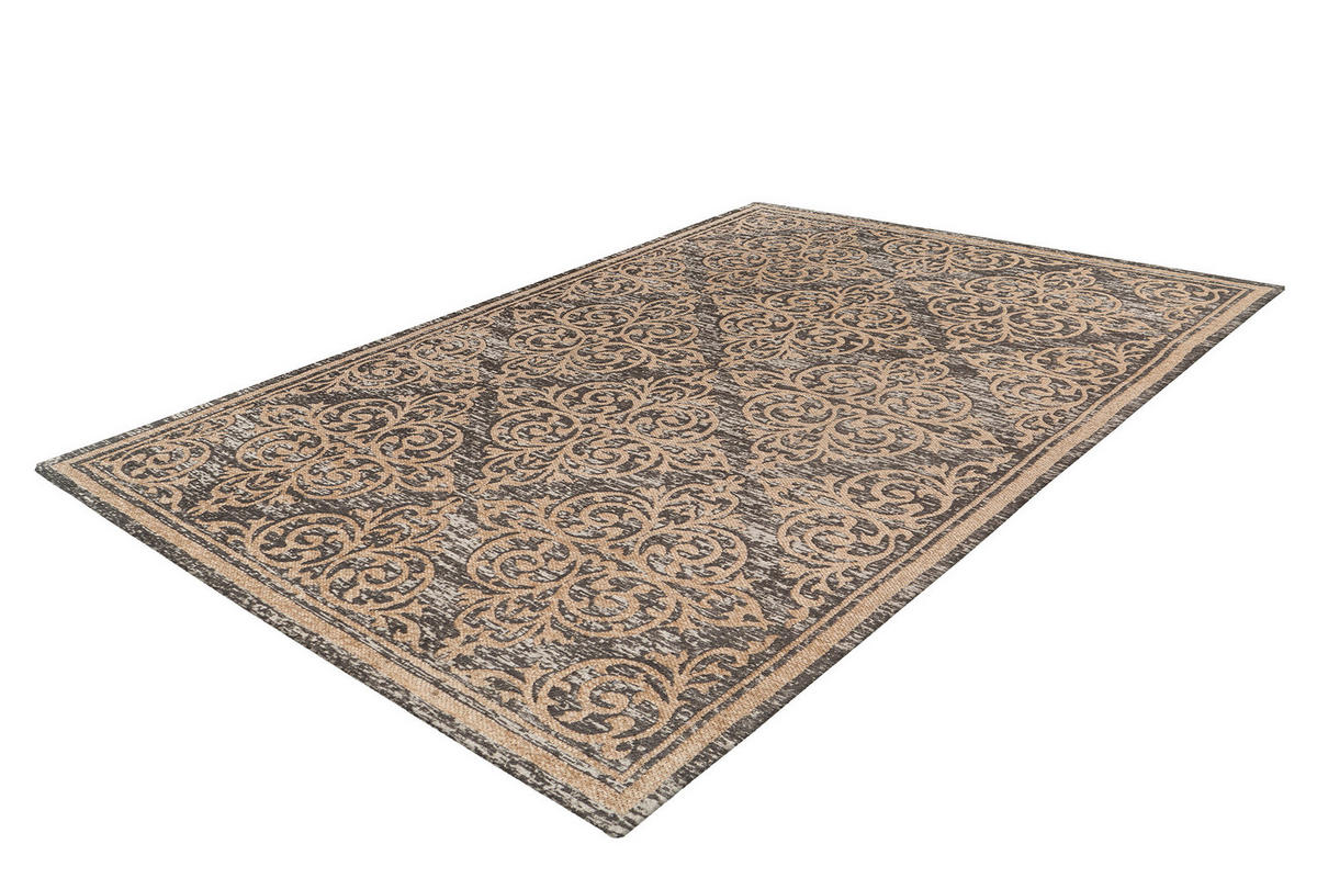 PLOCHO TKANÝ KOBEREC, 160/230 cm, béžová - béžová, Konventionell, textil (160/230cm)
