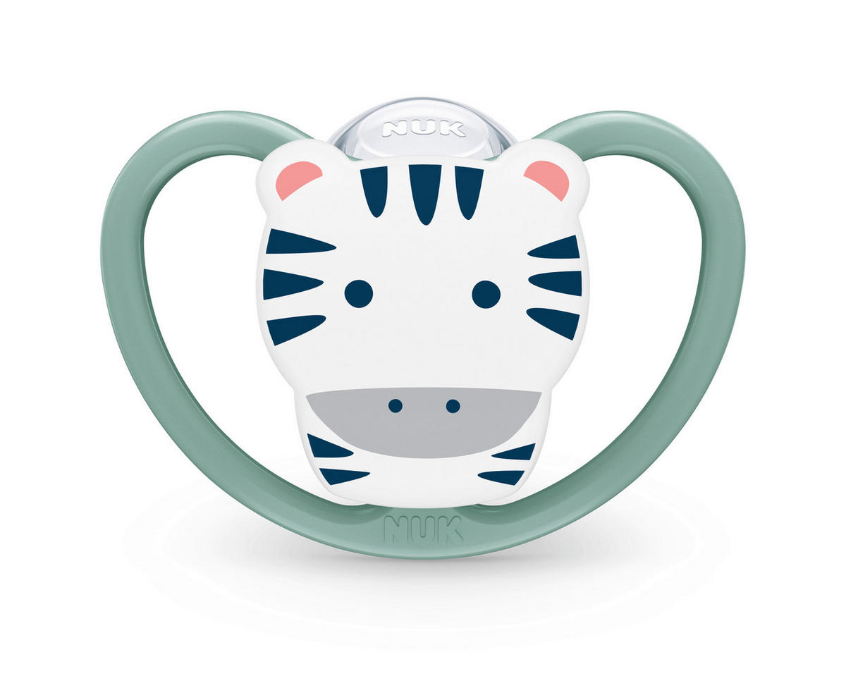 SCHNULLER - Multicolor, Basics, Kunststoff (5,3/6/13,5cm) - NUK