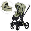KINDERWAGENSET IVY GTR Outdoor  - Schwarz/Hellgrün, Basics, Textil/Metall (94/58/119cm) - Hartan