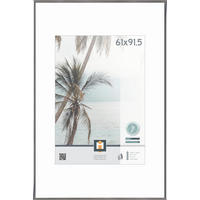 BILDERRAHMEN - Silberfarben, Basics, Glas/Kunststoff (61/91,5cm)