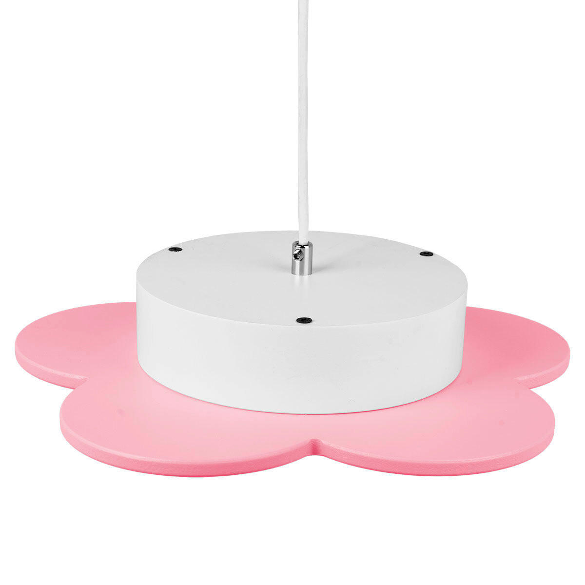 KINDERHÄNGELEUCHTE Fiore 33/70 cm  - Rosa, Basics, Holzwerkstoff/Kunststoff (33/70cm)