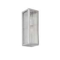 BADEZIMMER-WANDLEUCHTE 7.5/21,5 cm   - Klar/Weiß, KONVENTIONELL, Glas (7.5/21,5cm) - ENDON