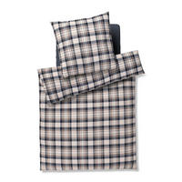 WENDEBETTWÄSCHE 2-teilig Soft Frames Flanell 135/200 cm  - Blau, Design, Textil (135/200cm) - Joop!