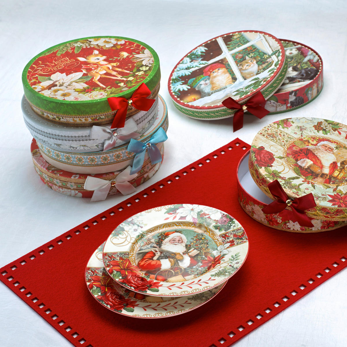 TANJUR ZA TORTU    20 cm     - višebojno, Lifestyle, keramika (20cm) - X-Mas