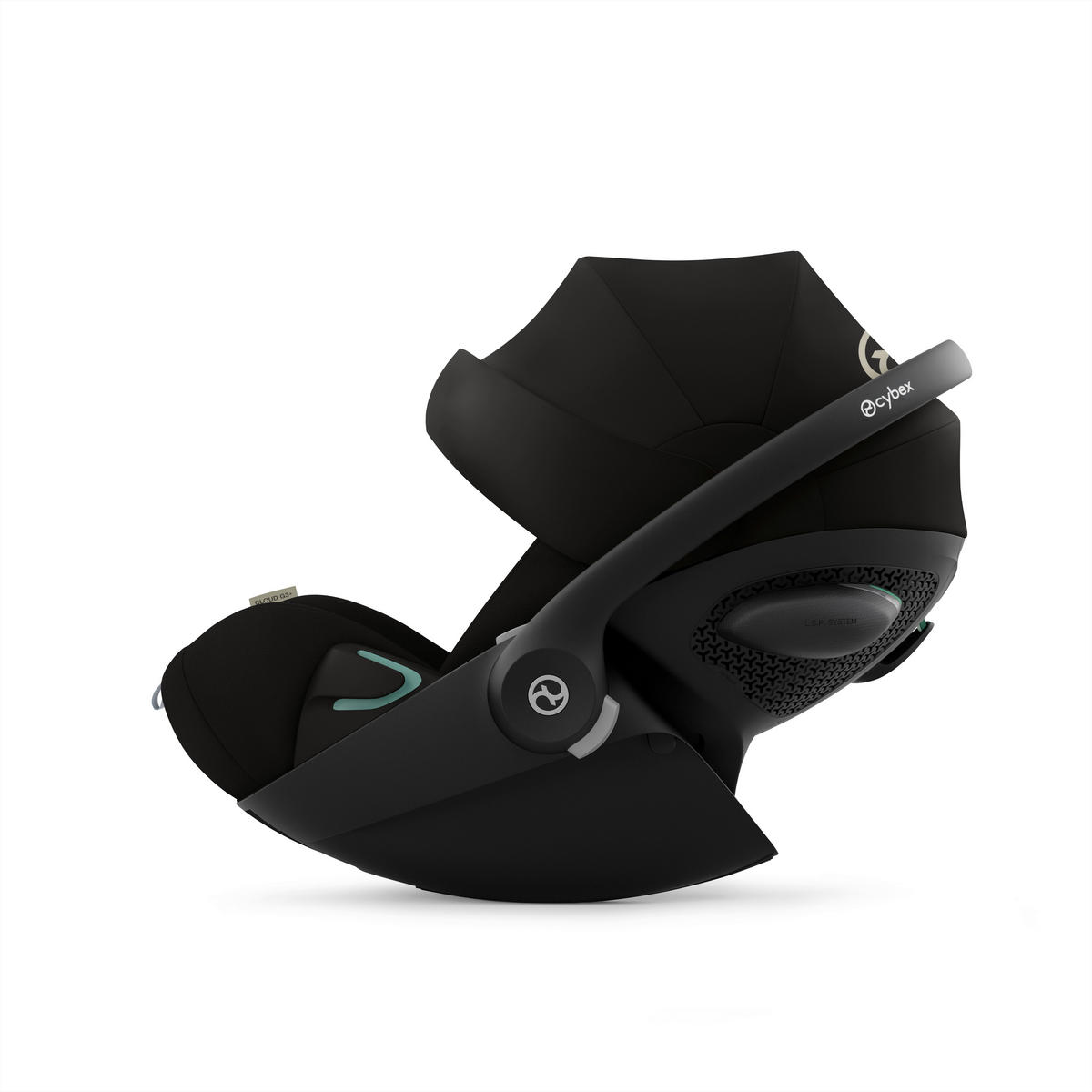 BABYSCHALE Cloud G3 Plus Moon Black Moon Black   - Schwarz, Basics, Kunststoff/Textil (68-72/43,5/35,5-59,5cm) - cybex GOLD