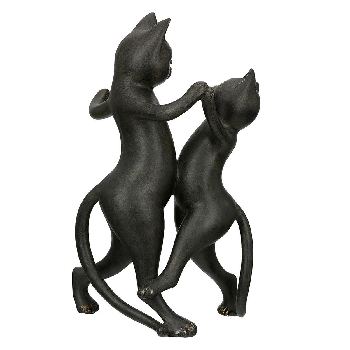 SKULPTUR - Schwarz, Basics, Kunststoff (17,5/30,5/16cm)