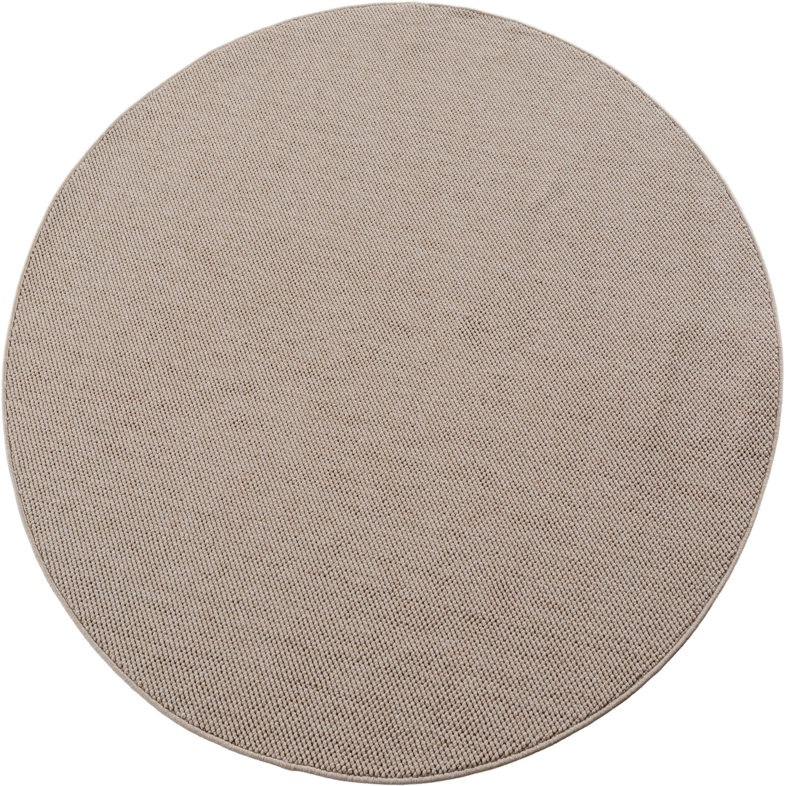 FLACHWEBETEPPICH 80 cm HELIX Beige  - Beige, Basics, Kunststoff/Textil (80cm) - Novel