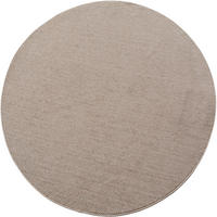 FLACHWEBETEPPICH 80 cm HELIX Beige  - Beige, Basics, Kunststoff/Textil (80cm) - Novel