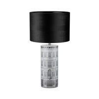 TISCHLEUCHTE 34/64 cm   - Schwarz/Grau, Basics, Keramik/Textil (34/64cm) - Markslöjd